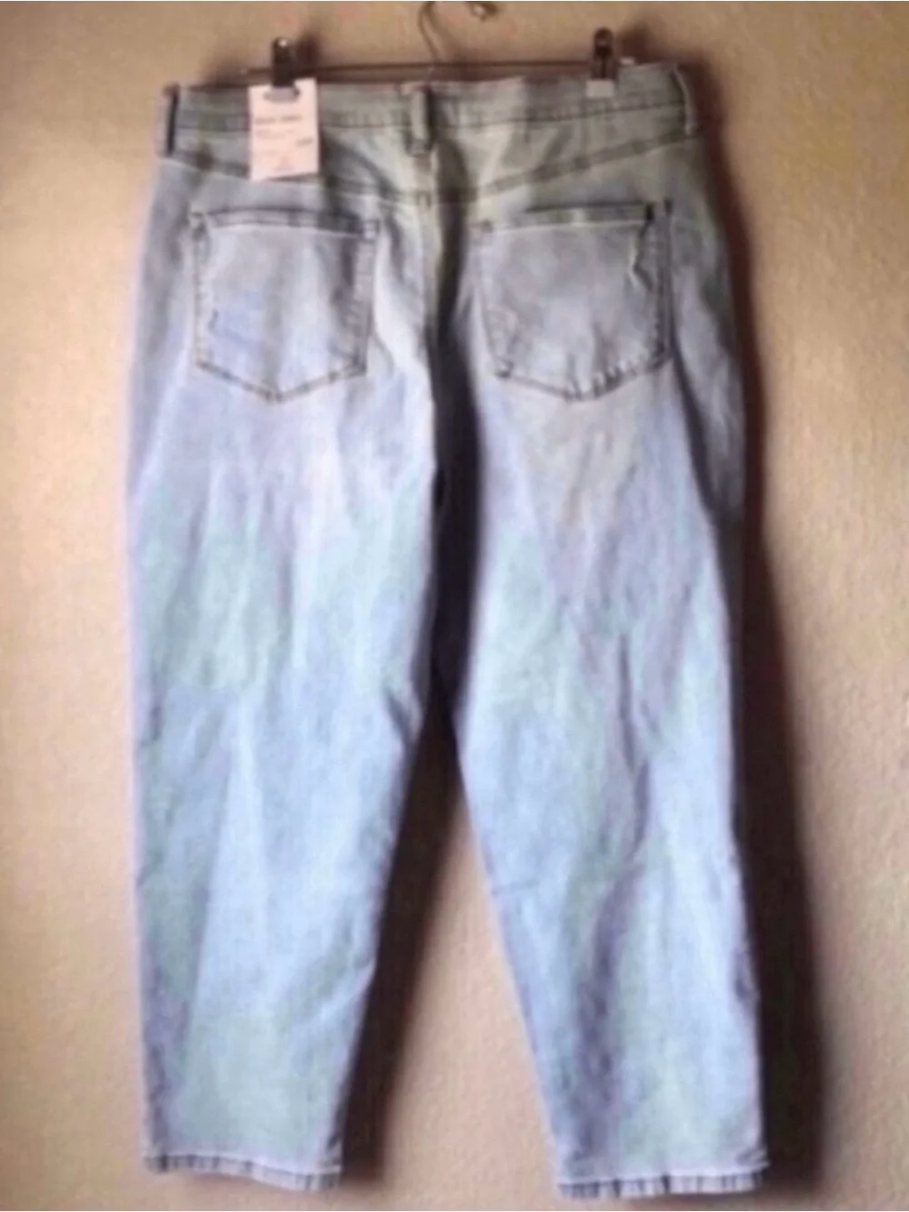 New Sonoma Jeans Light Wash Blue High Rise Denim Mom Jeans Casual Women’s 14R